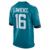 Maillot Jacksonville Jaguars Trevor Lawrence 16 Nike Teal 2021 NFL Draft  - Homme